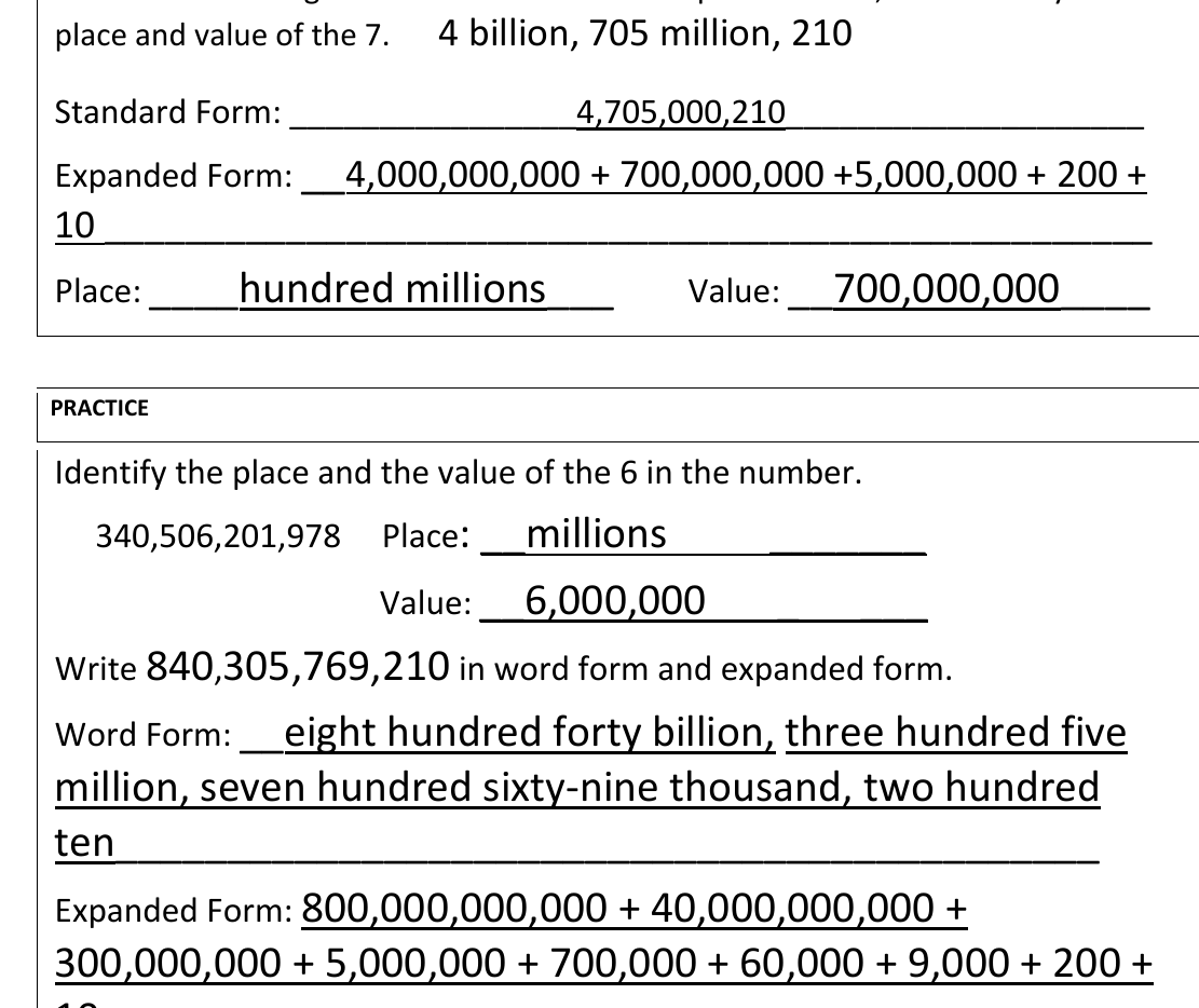 worked example from the course notes
