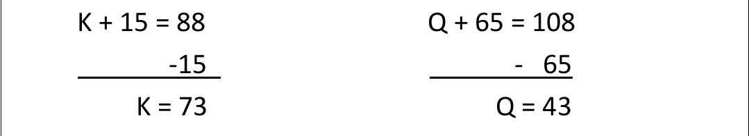 worked example from the course notes