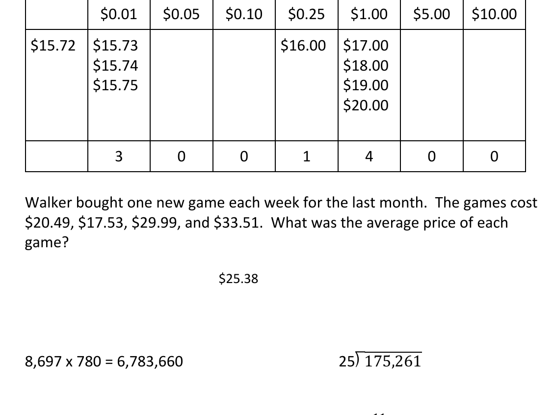 worked example from the course notes