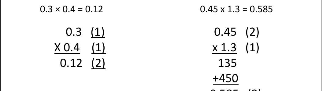 worked example from the course notes
